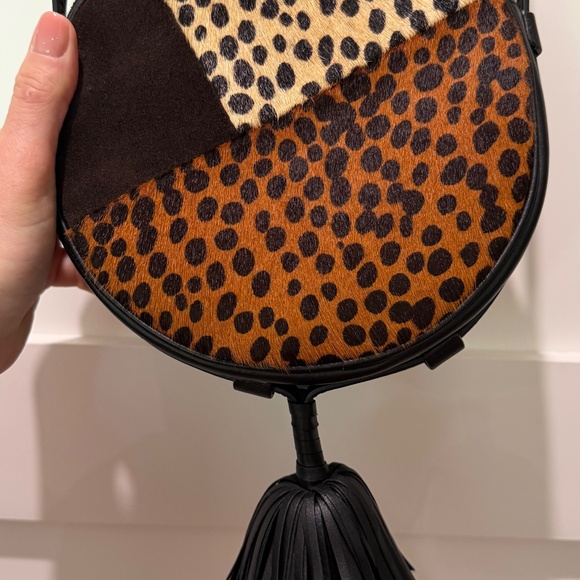 Ulla Johnson Afia cheetah print crossbody bag - Picture 4 of 5